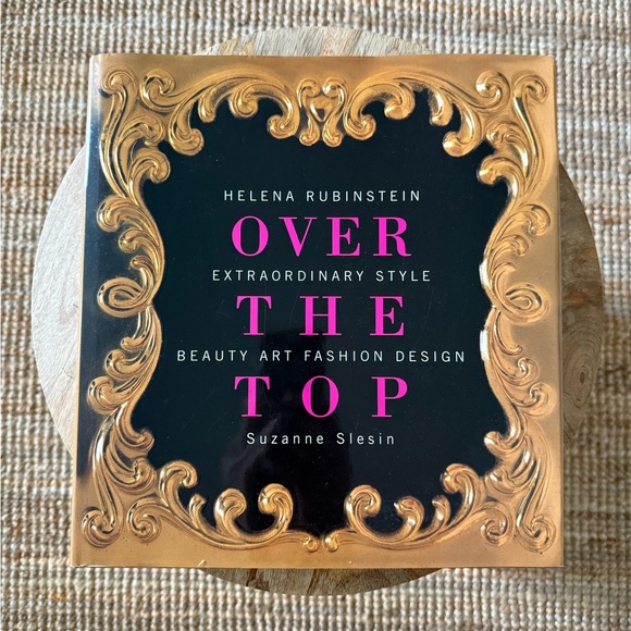 Over The Top by Suzanne Slesin Fashion Hardcover Book
